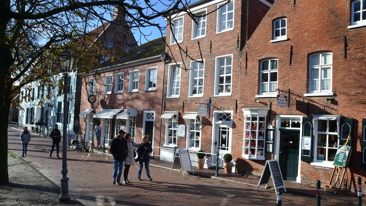 Flaniermeile Greetsiel Flaniermeile Greetsiel